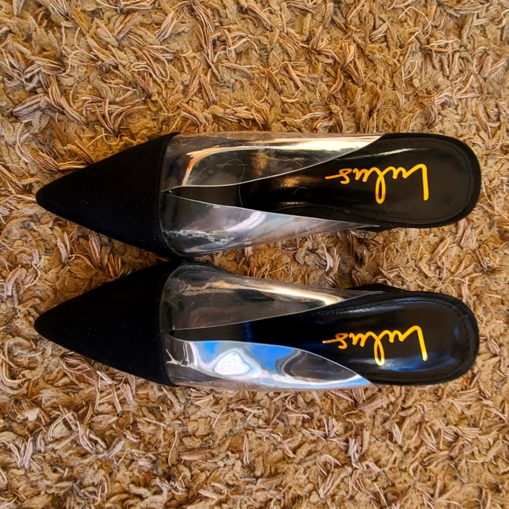 Unique contemporary barbie block heels